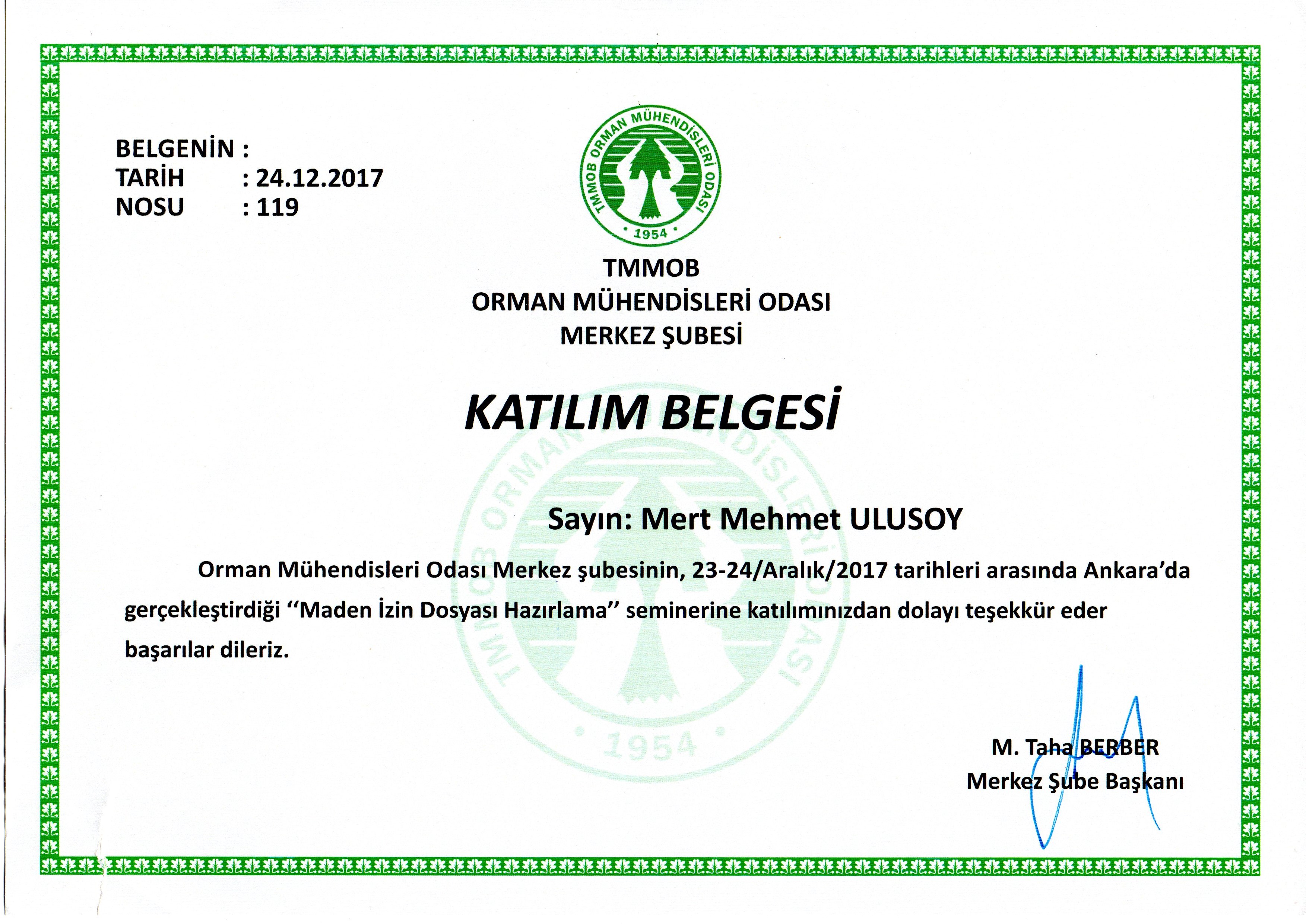 Maden İzin Dosyası Hazırlama