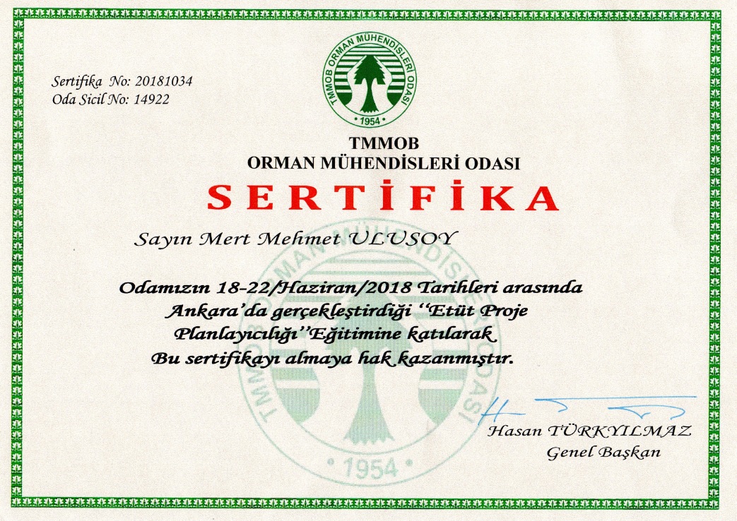 Etüt Proje Planlayıcılığı